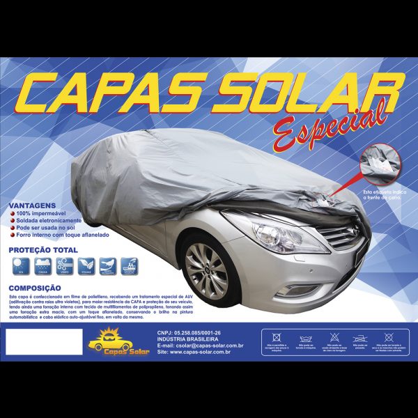 Capa para cobrir carro 100% Forrada Especial - Tamanho SUV's - Imagem 3